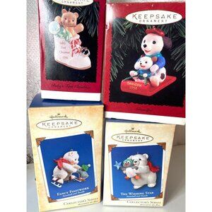Vintage Hallmark Keepsake animals Dog and Family